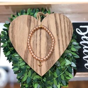 Rose Gold Anchor Bracelet